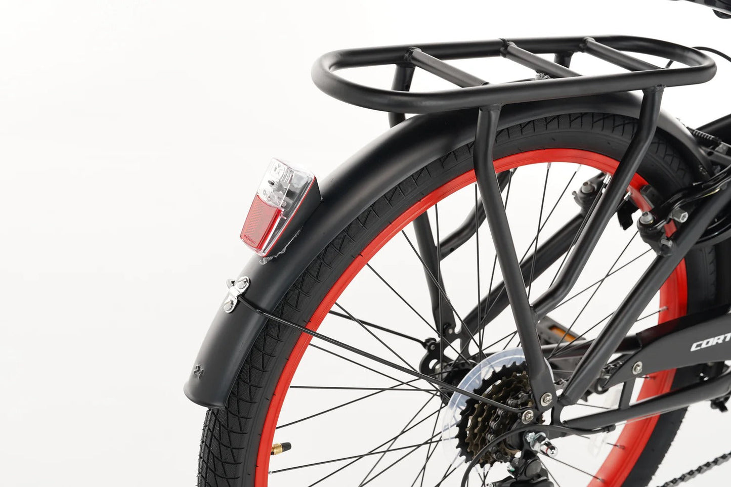 Rebel Jongensfiets 26 Inch Rood - 6 Versnellingen