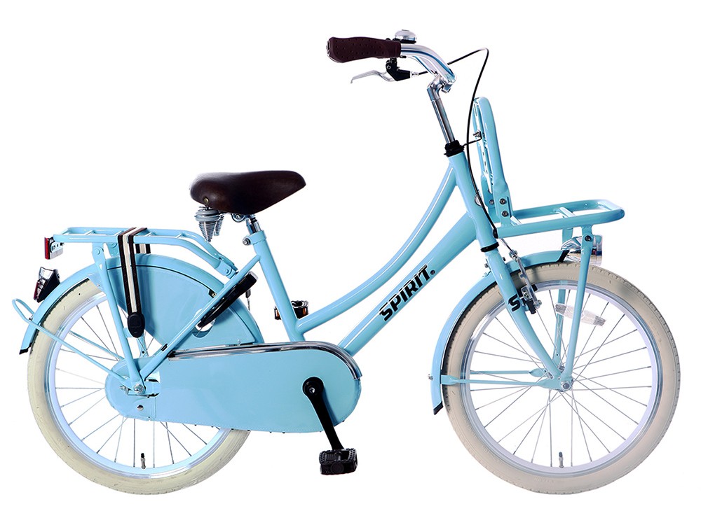 Spirit Cargo Blauw Meisjesfiets 20 inch - Meisjesfiets | City-Bikes.nl