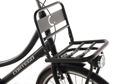 Cargo Meisjesfiets 26 inch - 3 Versnellingen - Mat-Zwart