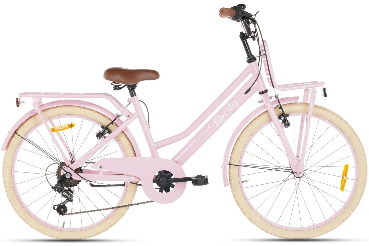 Liberty D7 Meisjesfiets 22 inch - 7 Versnellingen - Roze