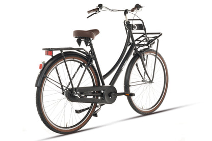 Cargo N3 Transportfiets Mat-Zwart - 3 Versnellingen