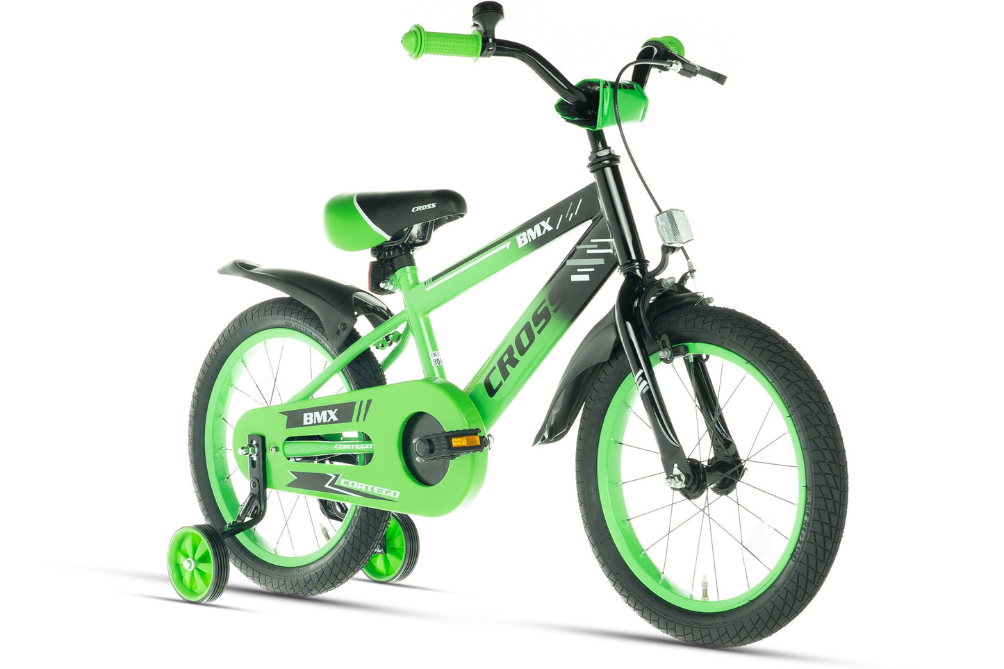 BMX Cross Jongensfiets groen 16 Inch