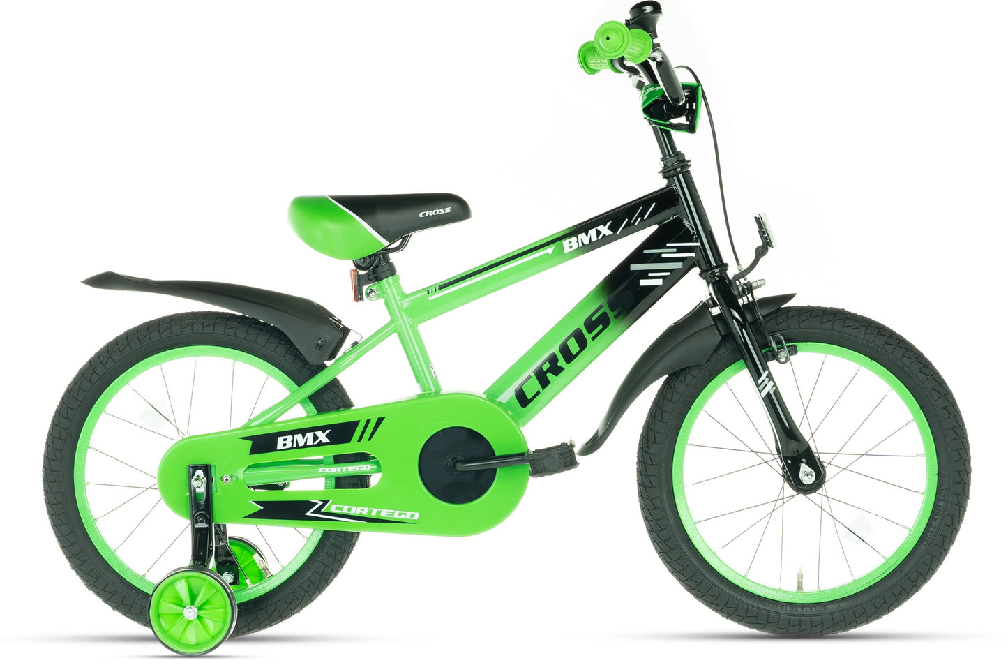 BMX Cross Jongensfiets groen 16 Inch