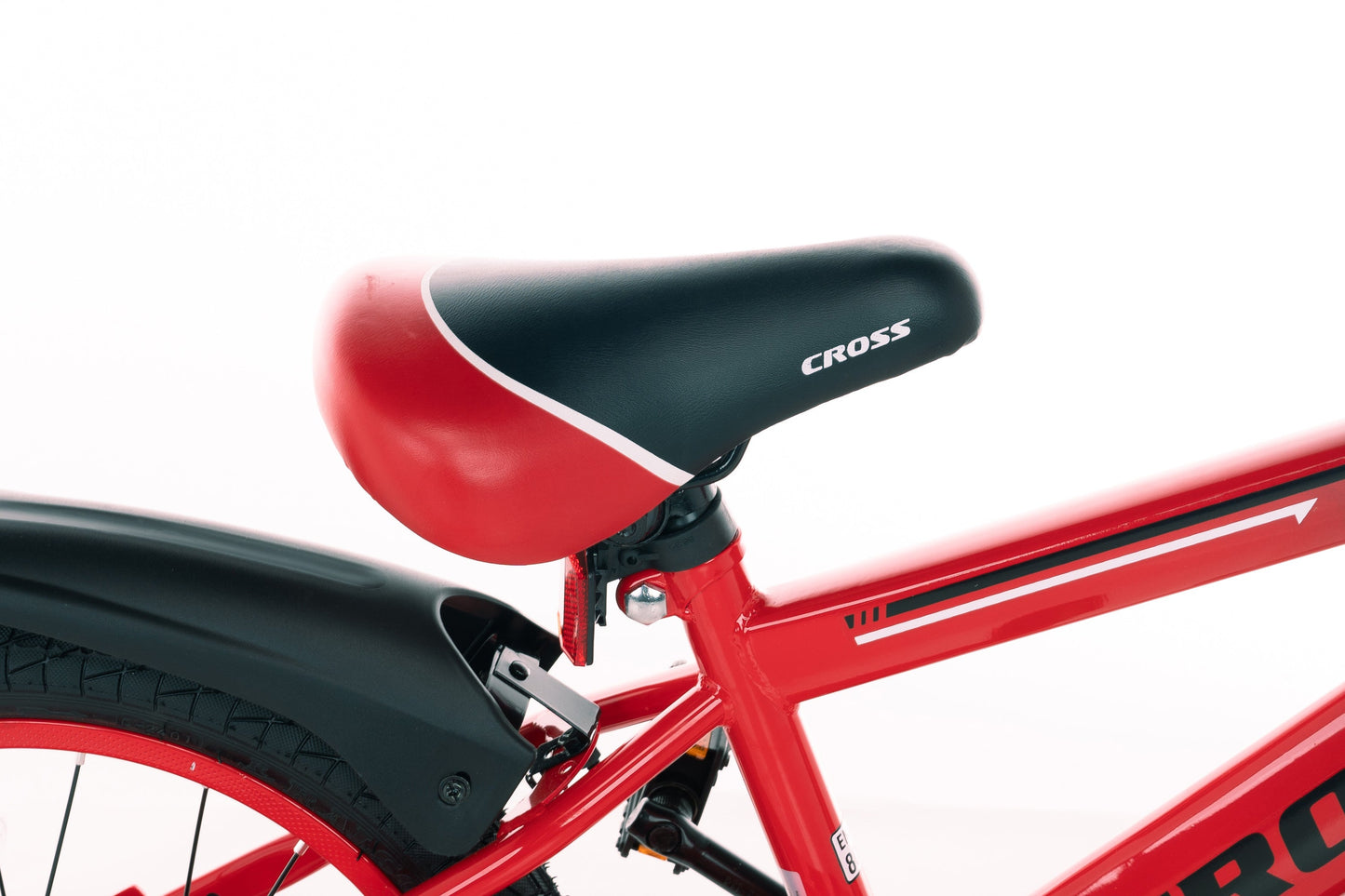 BMX Cross Jongensfiets rood 16 Inch