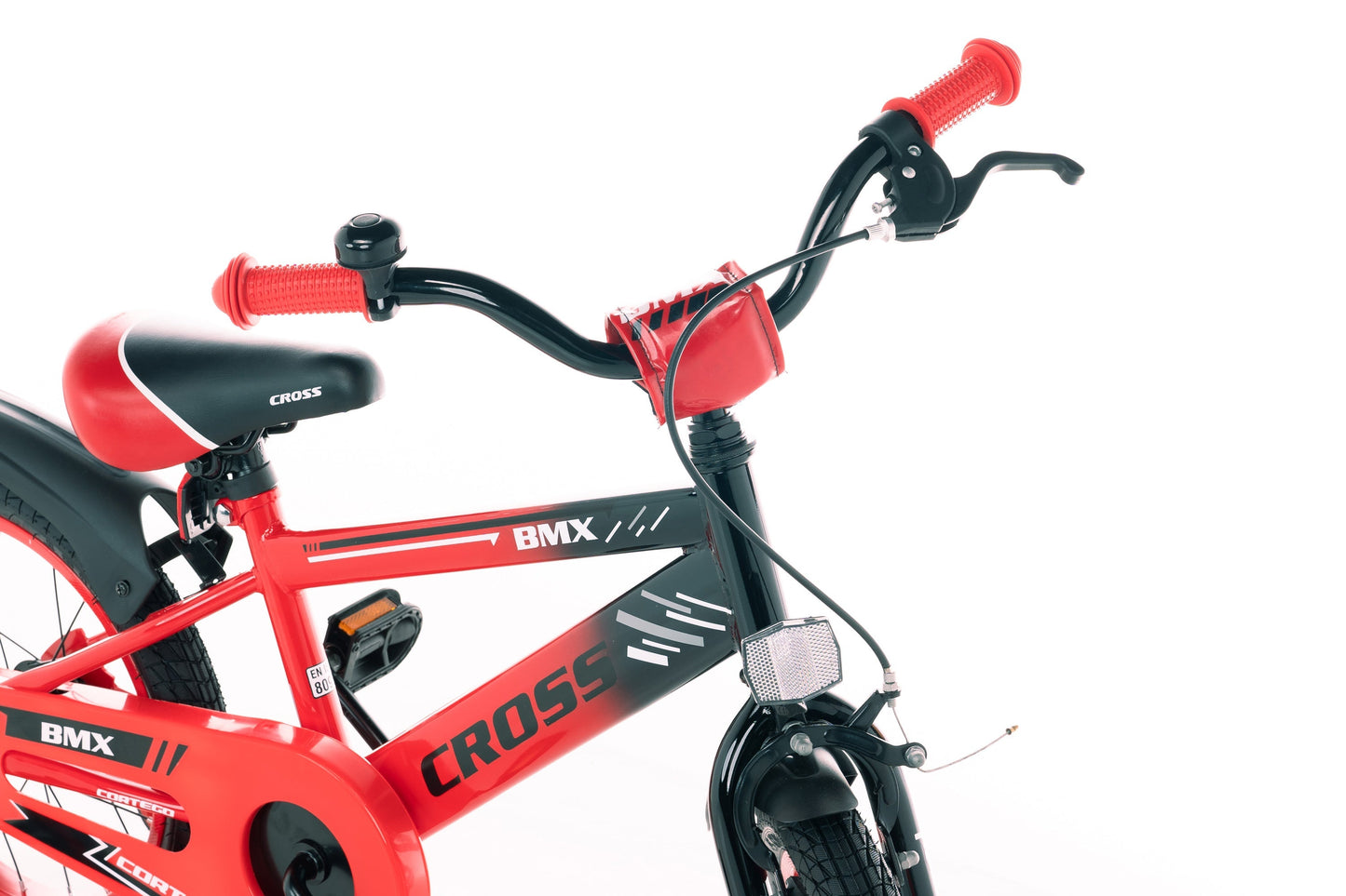 BMX Cross Jongensfiets rood 16 Inch