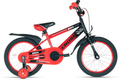 BMX Cross Jongensfiets rood 16 Inch