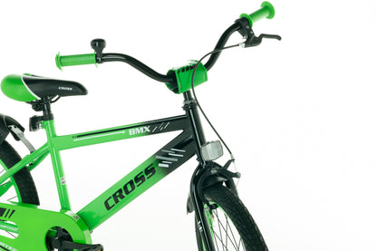 BMX Cross Jongensfiets groen 20 Inch
