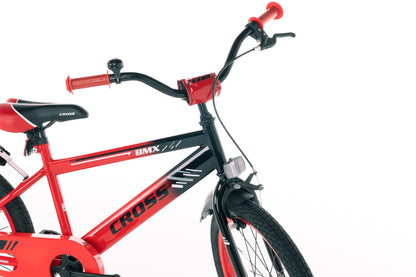 BMX Cross Jongensfiets rood 18 Inch
