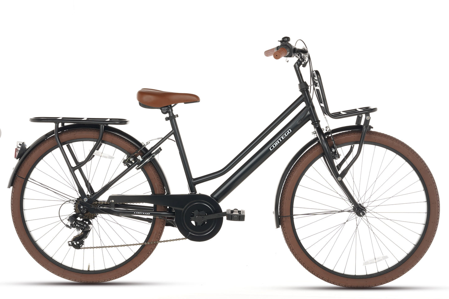 Liberty D7 Meisjesfiets 26 inch - 7 Versnellingen - Mat-Zwart