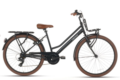 Liberty D7 Meisjesfiets 26 inch - 7 Versnellingen - Mat-Zwart
