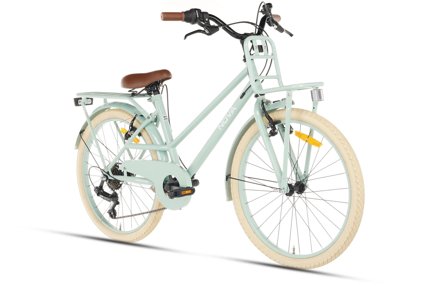 Nova Meisjesfiets 22 inch - 7 Versnellingen - Groen