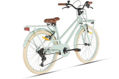 Nova Meisjesfiets 22 inch - 7 Versnellingen - Groen