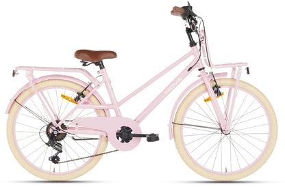 Nova Meisjesfiets 22 inch - 7 Versnellingen - Roze