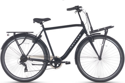 Premium D7 Plus Herenfiets 7 Versnellingen Mat-Zwart