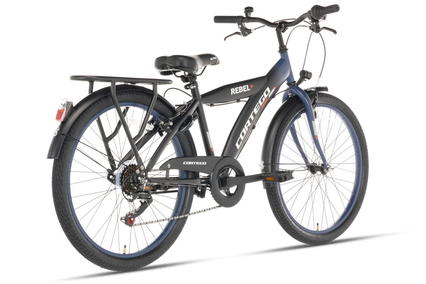 Rebel Jongensfiets 26 Inch Blauw - 6 Versnellingen