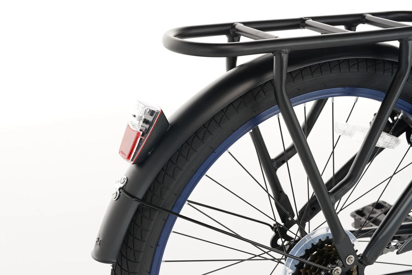 Rebel Jongensfiets 26 Inch Blauw - 6 Versnellingen