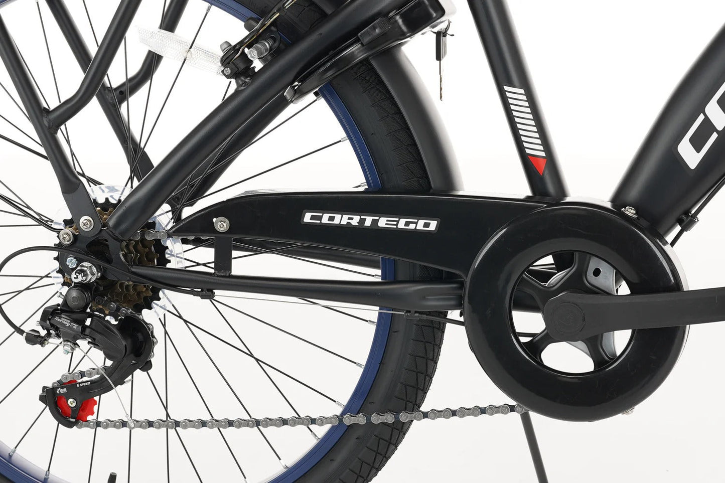 Rebel Jongensfiets 26 Inch Blauw - 6 Versnellingen