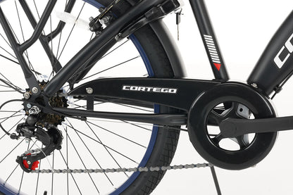 Rebel Jongensfiets 26 Inch Blauw - 6 Versnellingen