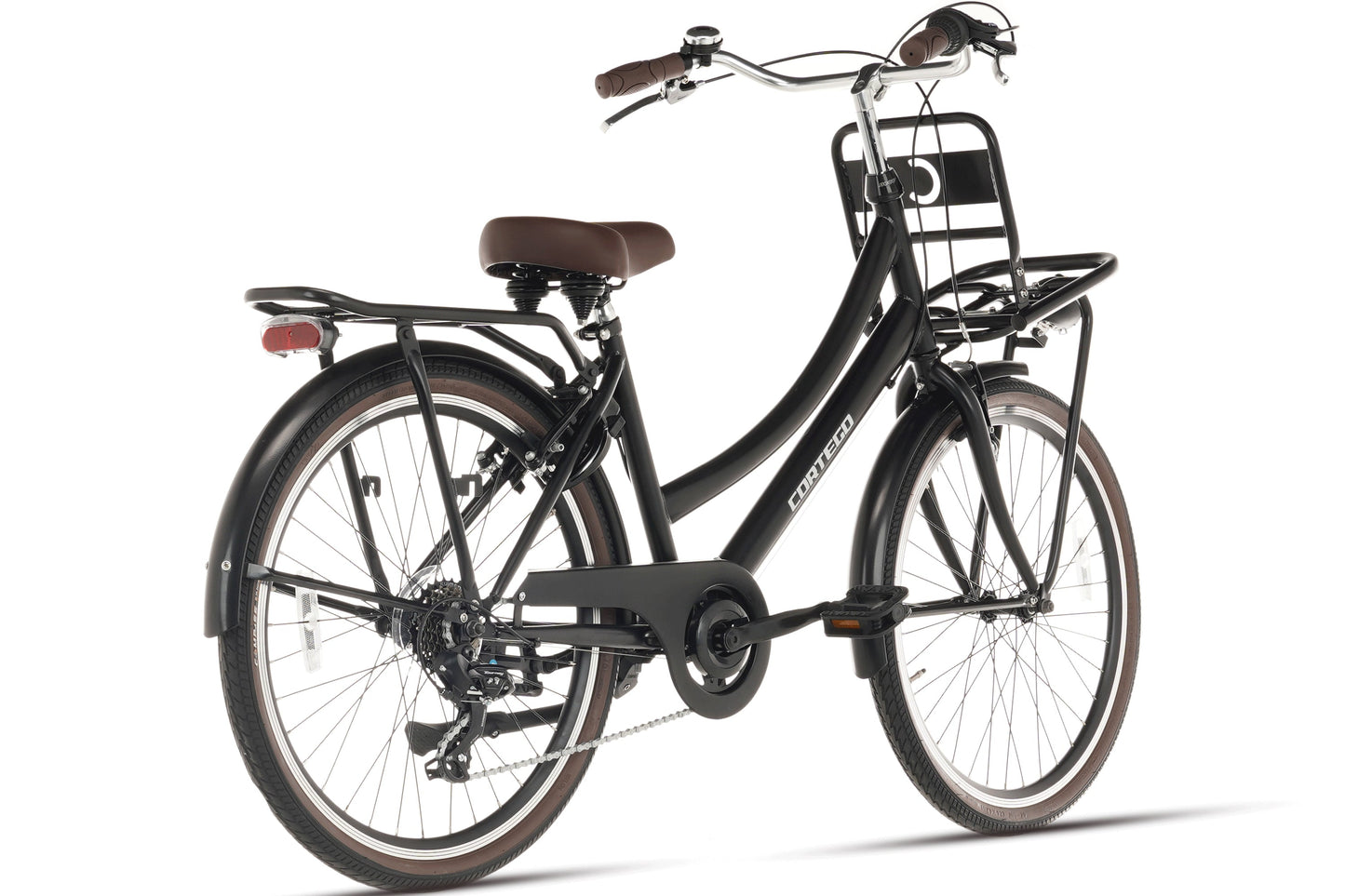 Cargo Meisjesfiets 26 inch - 7 Versnellingen - Mat-Zwart
