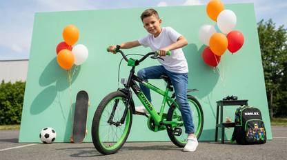 BMX Cross Jongensfiets groen 20 Inch