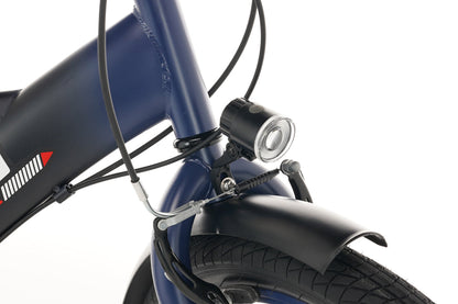 Rebel Jongensfiets 24 Inch Blauw - 6 Versnellingen