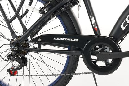 Rebel Jongensfiets 24 Inch Blauw - 6 Versnellingen