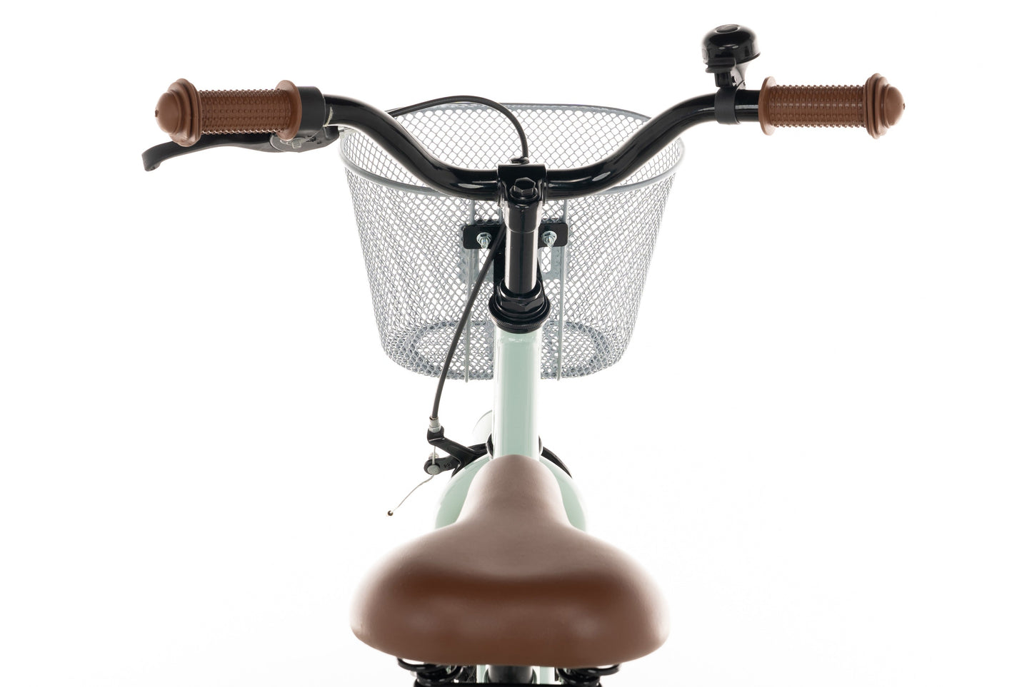 Liberty meisjesfiets Groen 14 inch + mand
