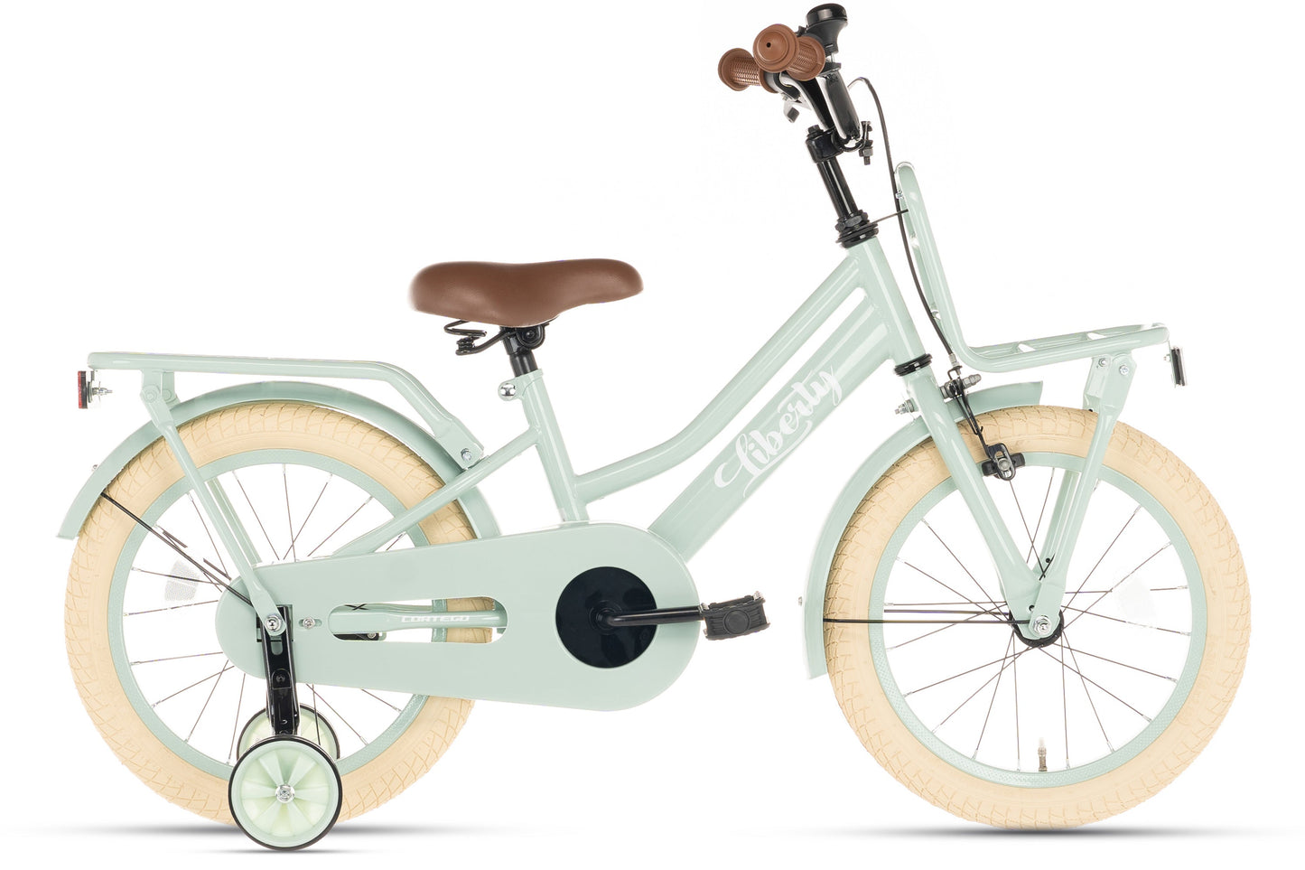 Liberty meisjesfiets Groen 12 inch