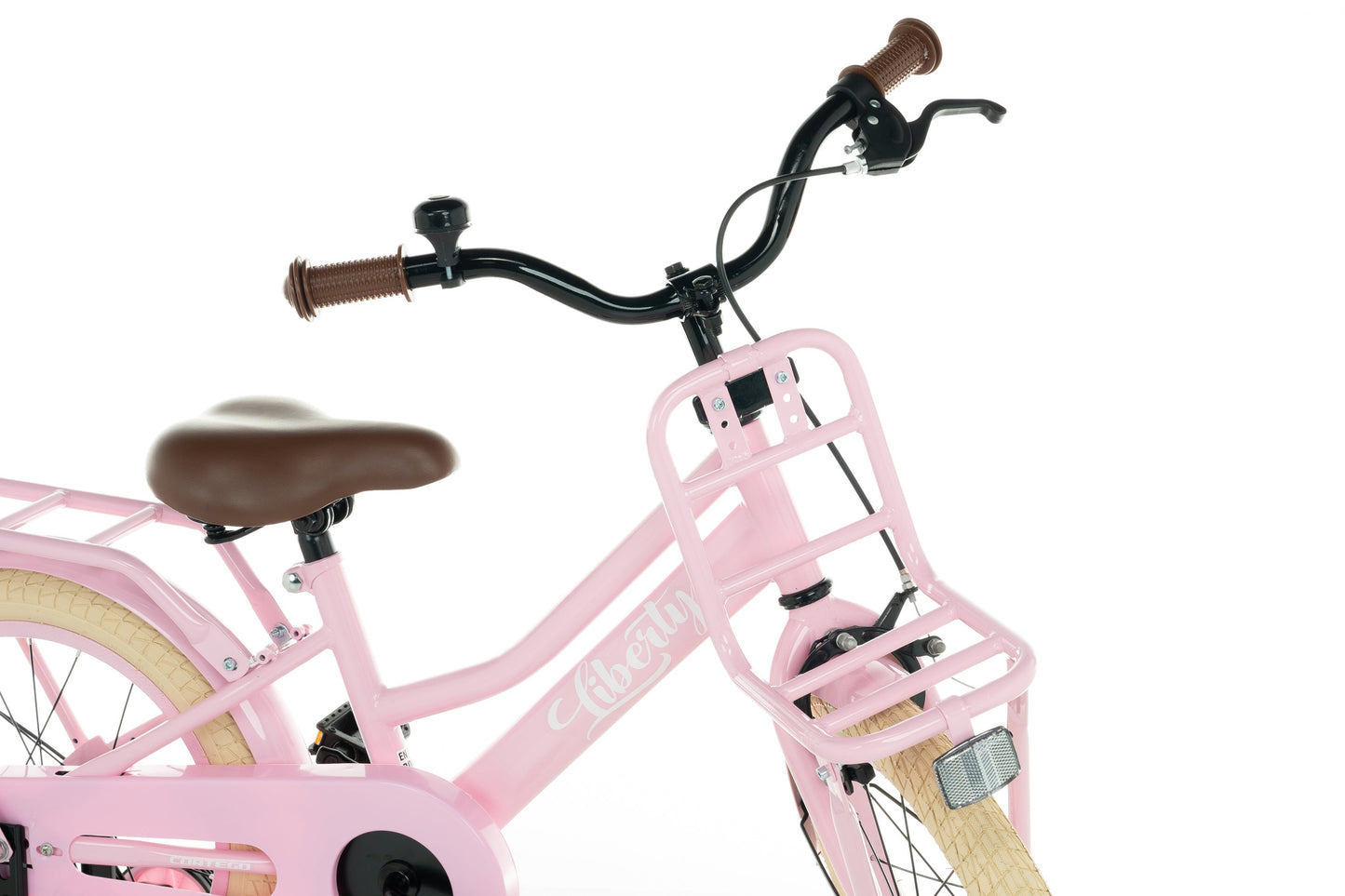 Liberty meisjesfiets Roze 14 inch