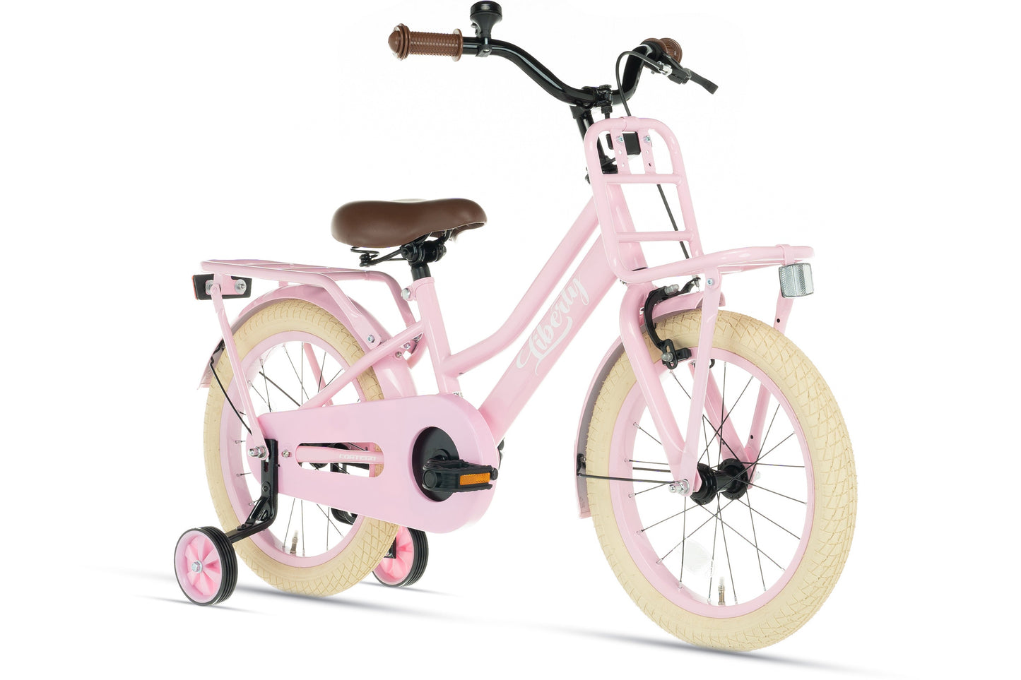 Liberty meisjesfiets Roze 16 inch