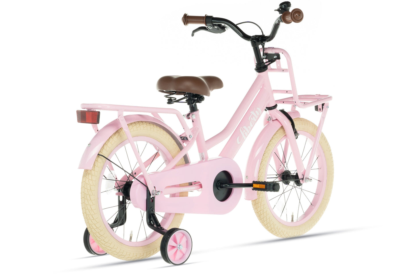 Liberty meisjesfiets Roze 16 inch