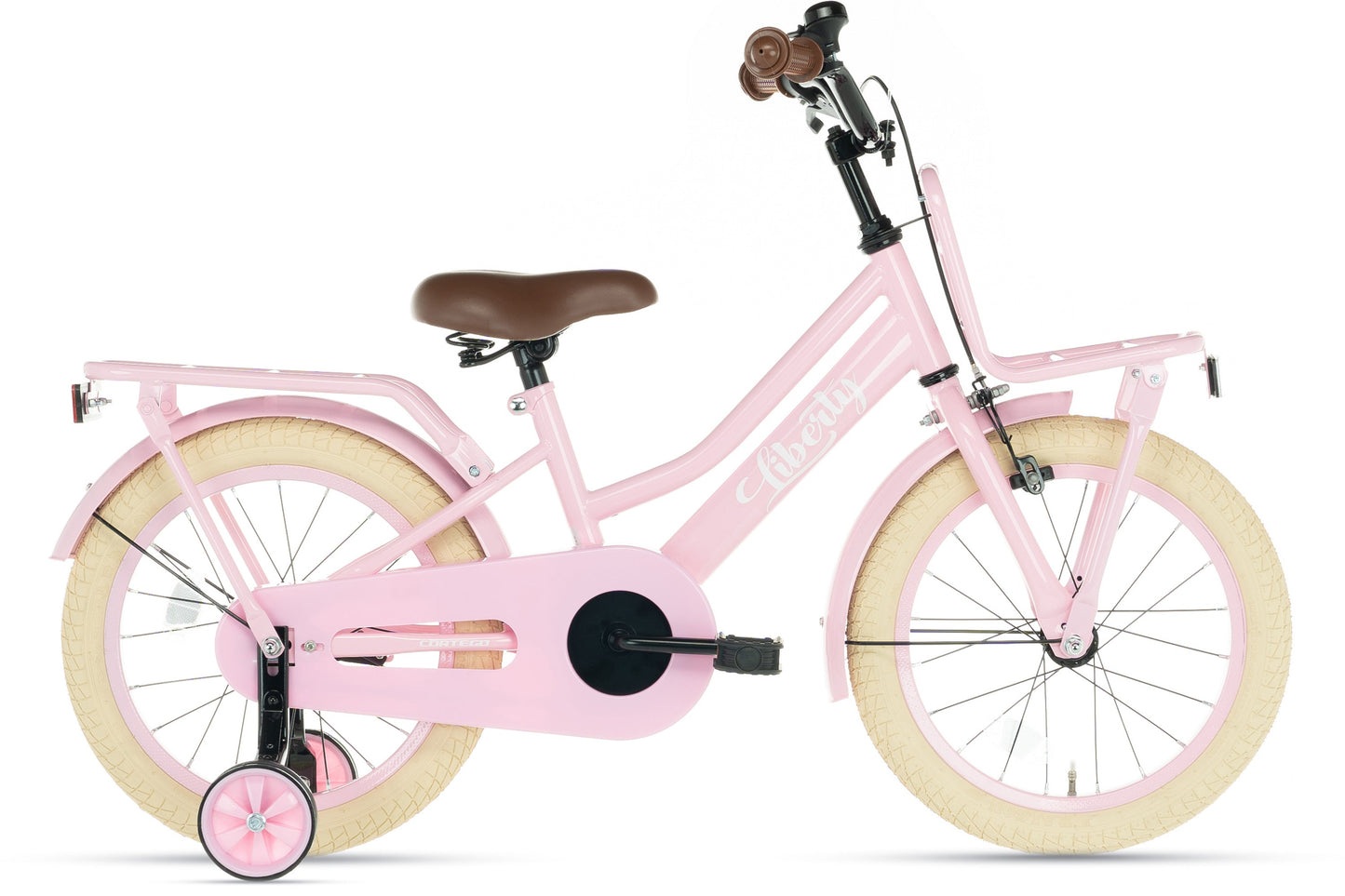 Liberty meisjesfiets Roze 12 inch