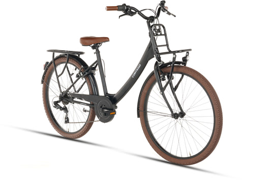 Elite Meisjesfiets 26 inch - 7 Versnellingen - Mat-Zwart