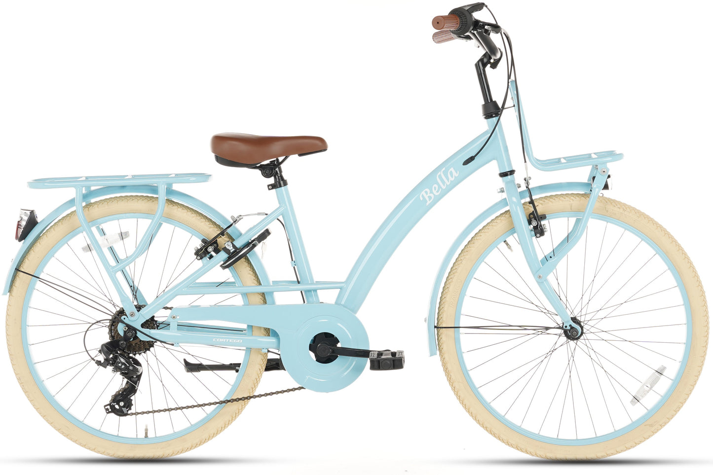 Bella Meisjesfiets 26 inch - 7 Versnellingen - Blauw