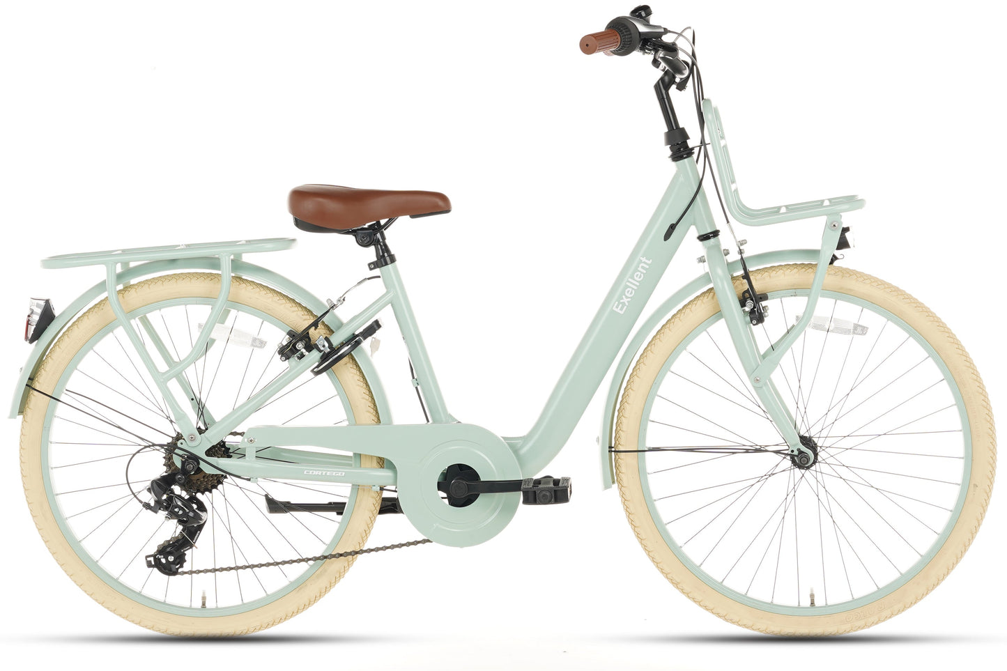 Excellent Meisjesfiets 24 inch - 7 Versnellingen - Groen