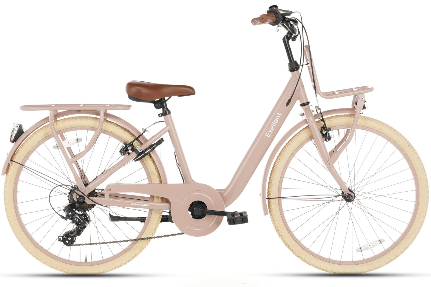 Excellent Meisjesfiets 26 inch - 7 Versnellingen - Zalm