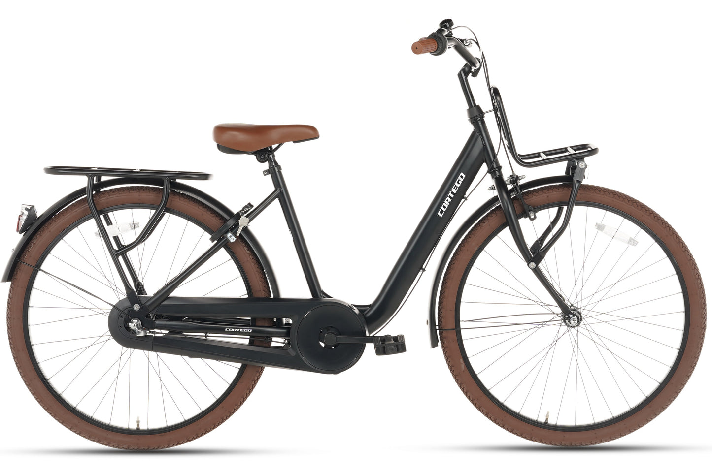 Excellent Meisjesfiets 26 inch - 3 Versnellingen - Mat-Zwart