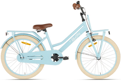 Liberty meisjesfiets Blauw 20 inch