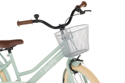Liberty meisjesfiets Groen 22 inch + mand