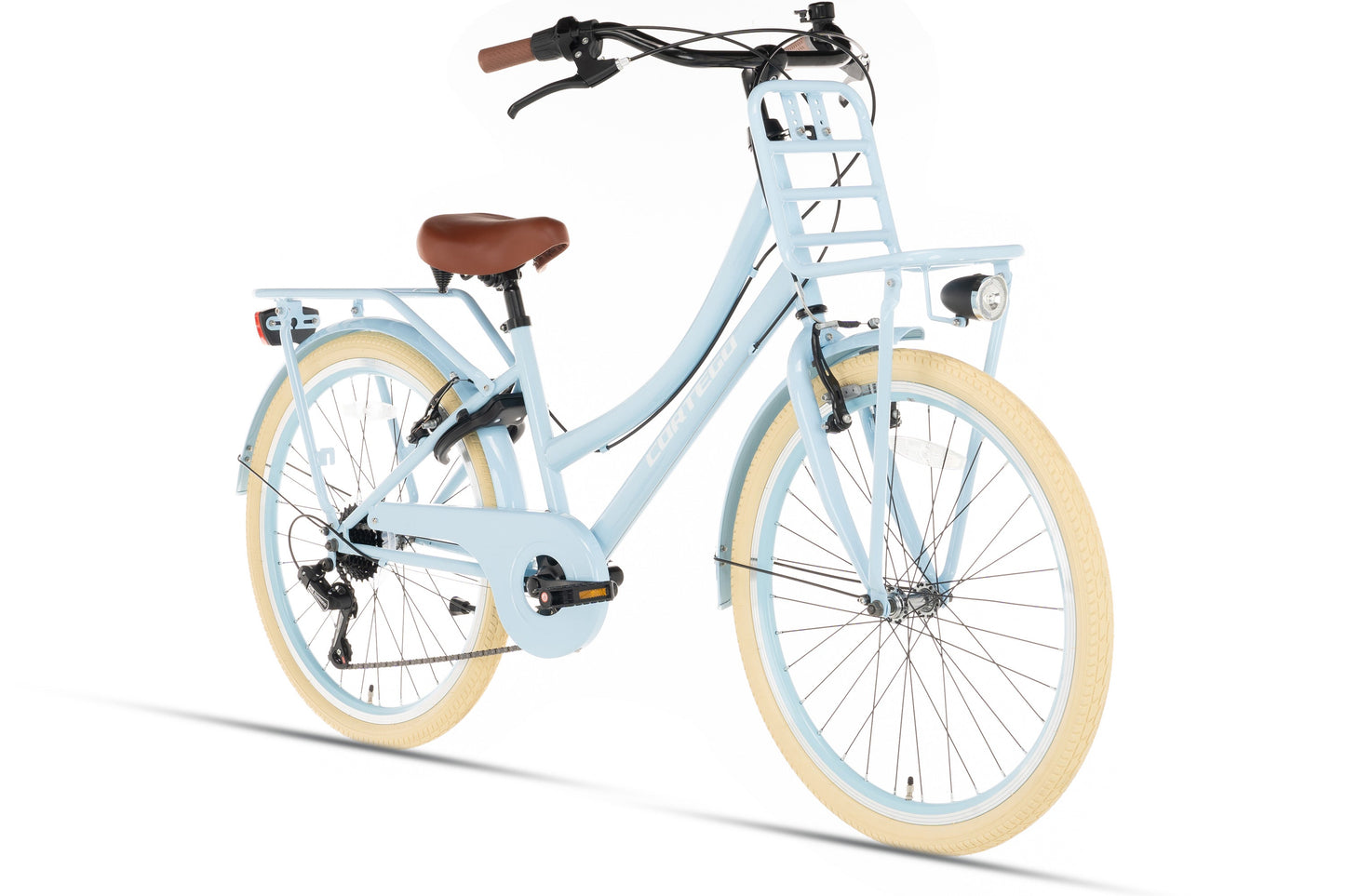 Transporter Meisjesfiets 22 inch - 7 Versnellingen - Blauw