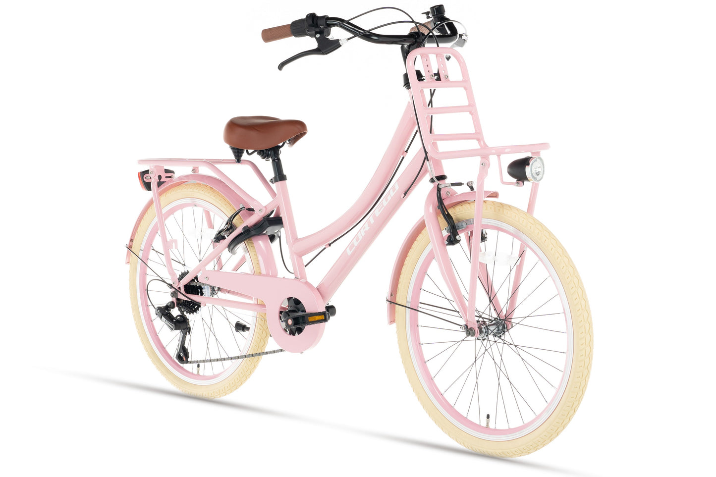 Transporter Meisjesfiets 22 inch - 7 Versnellingen - Roze