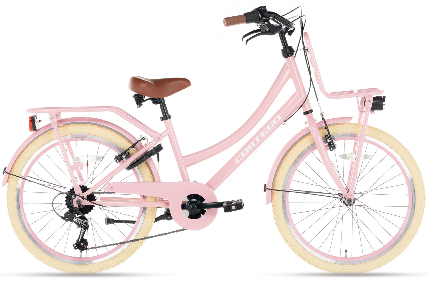 Transporter Meisjesfiets 22 inch - 7 Versnellingen - Roze