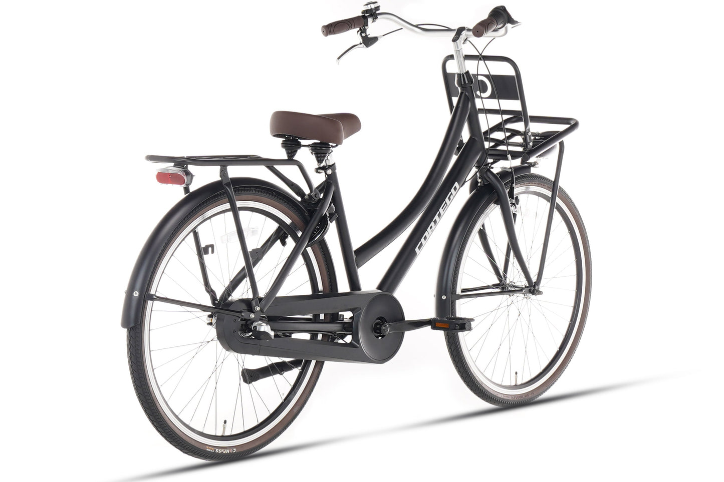 Cargo Meisjesfiets 26 inch - 3 Versnellingen - Mat-Zwart