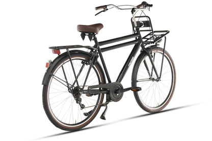 Transporter Herenfiets 7 Versnellingen Mat-Zwart