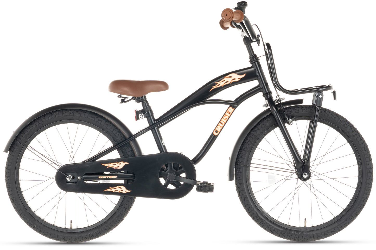 Cruiser Jongensfiets Zwart 22 Inch