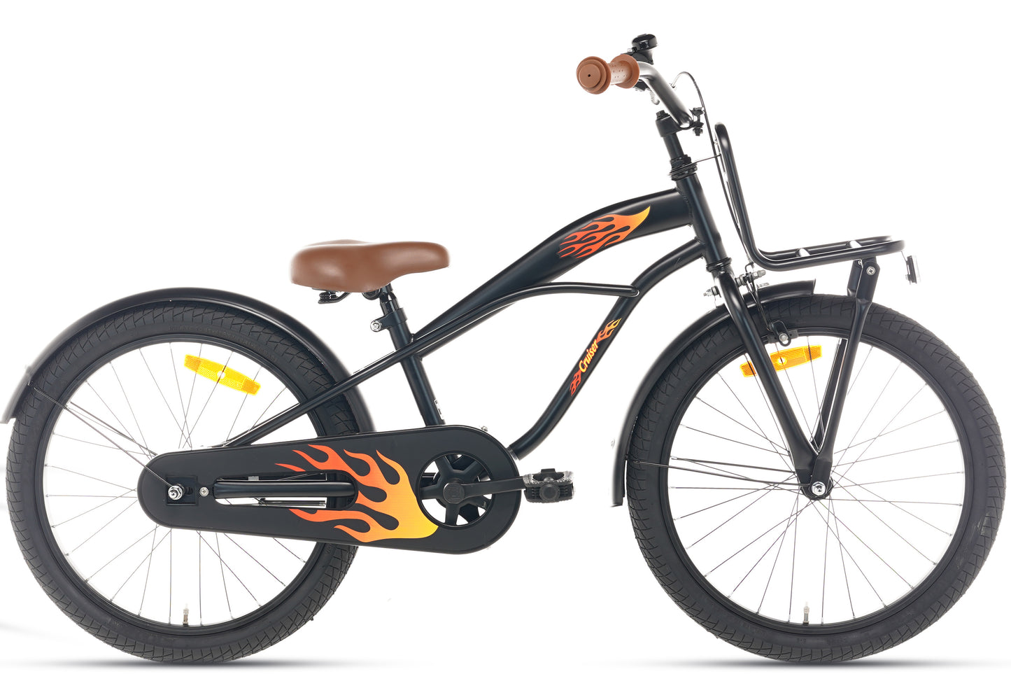 Cruiser Jongensfiets Zwart 20 Inch