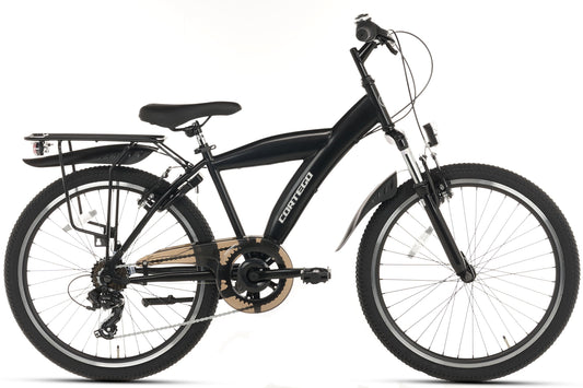 Blaze Jongensfiets 24 Inch Zwart - 7 Versnellingen