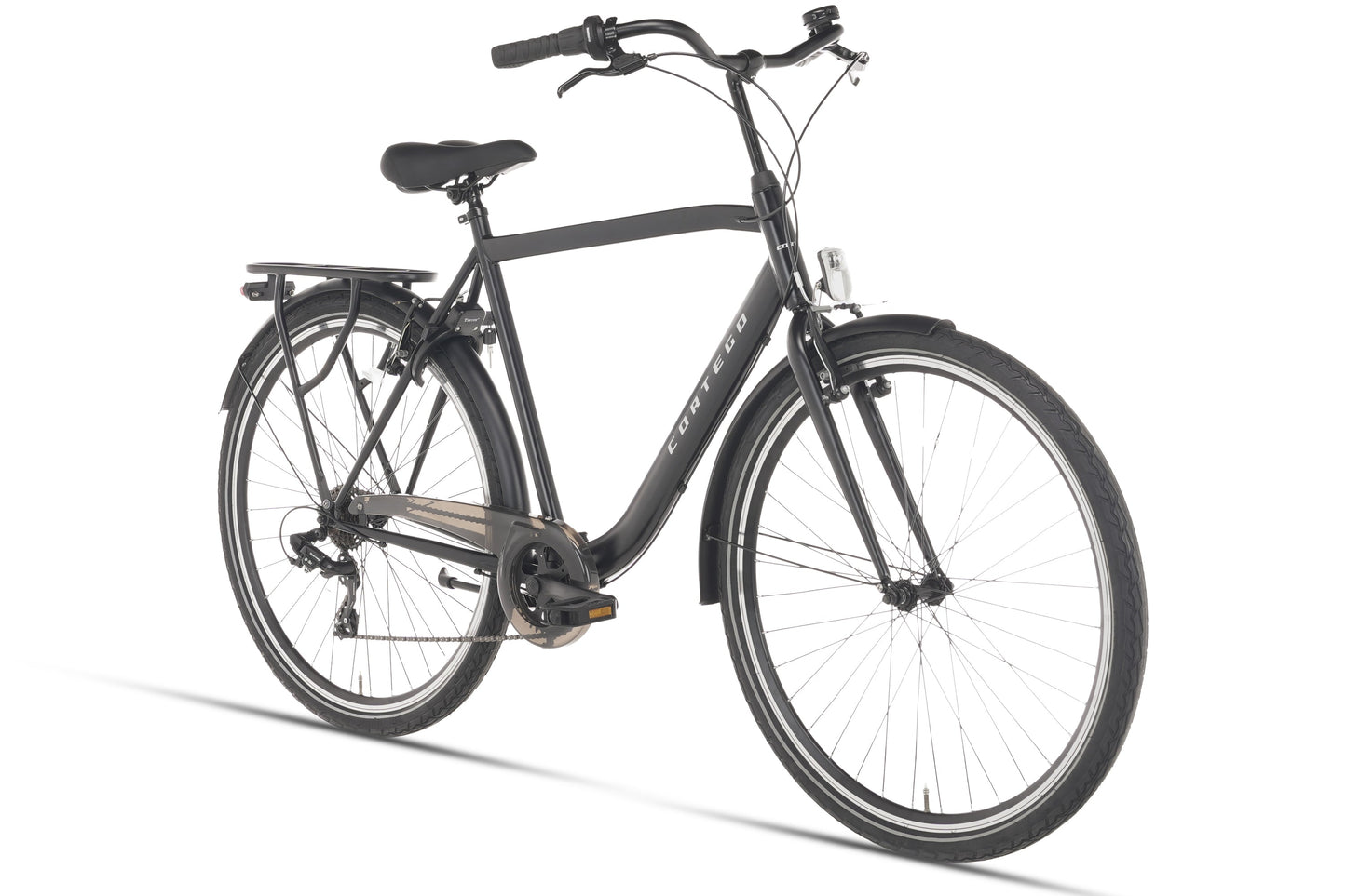 Premium D7 Herenfiets 7 Versnellingen Mat-Zwart