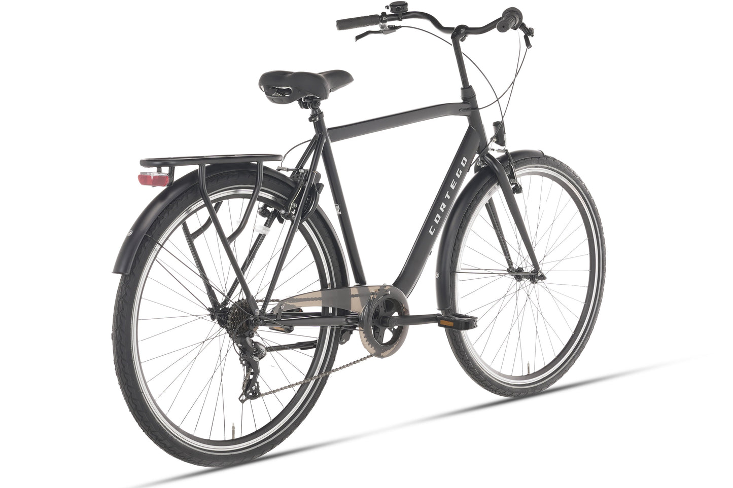 Premium D7 Herenfiets 7 Versnellingen Mat-Zwart