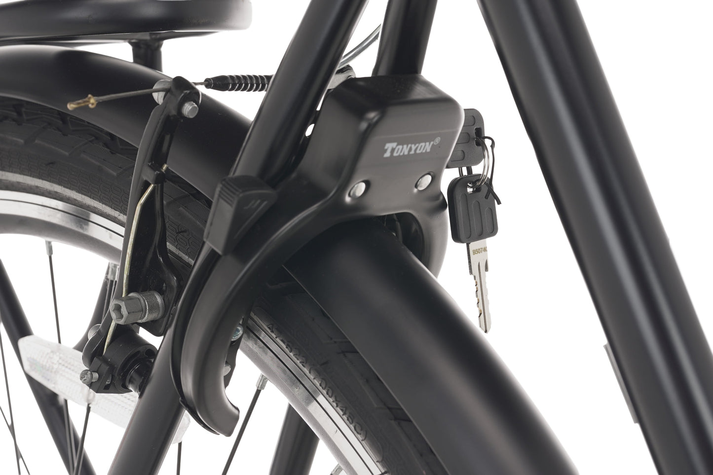 Premium D7 Plus Herenfiets 7 Versnellingen Mat-Zwart